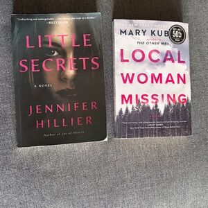 Little Secrets and Local Woman Missing Books